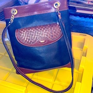 Vintage Bally leather purse.